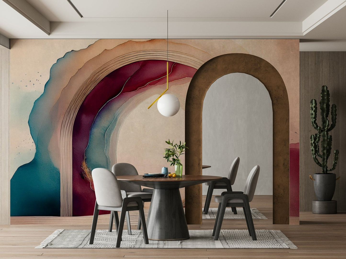 Colorful Mayoral Sleep Portal Wall Mural for Kids