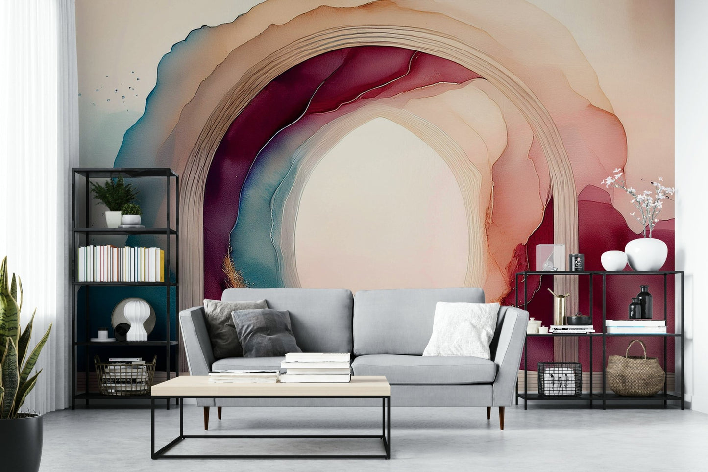 Magical Mayoral Sleep Portal Wall Mural in Bedroom
