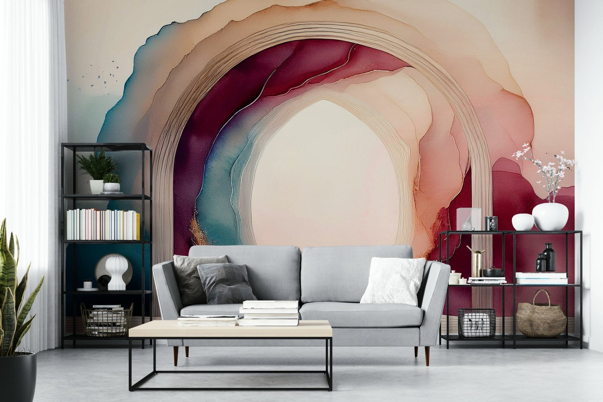 Magical Mayoral Sleep Portal Wall Mural in Bedroom
