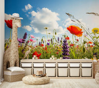 The style is artistic and dreamy, not a realistic photograph.
