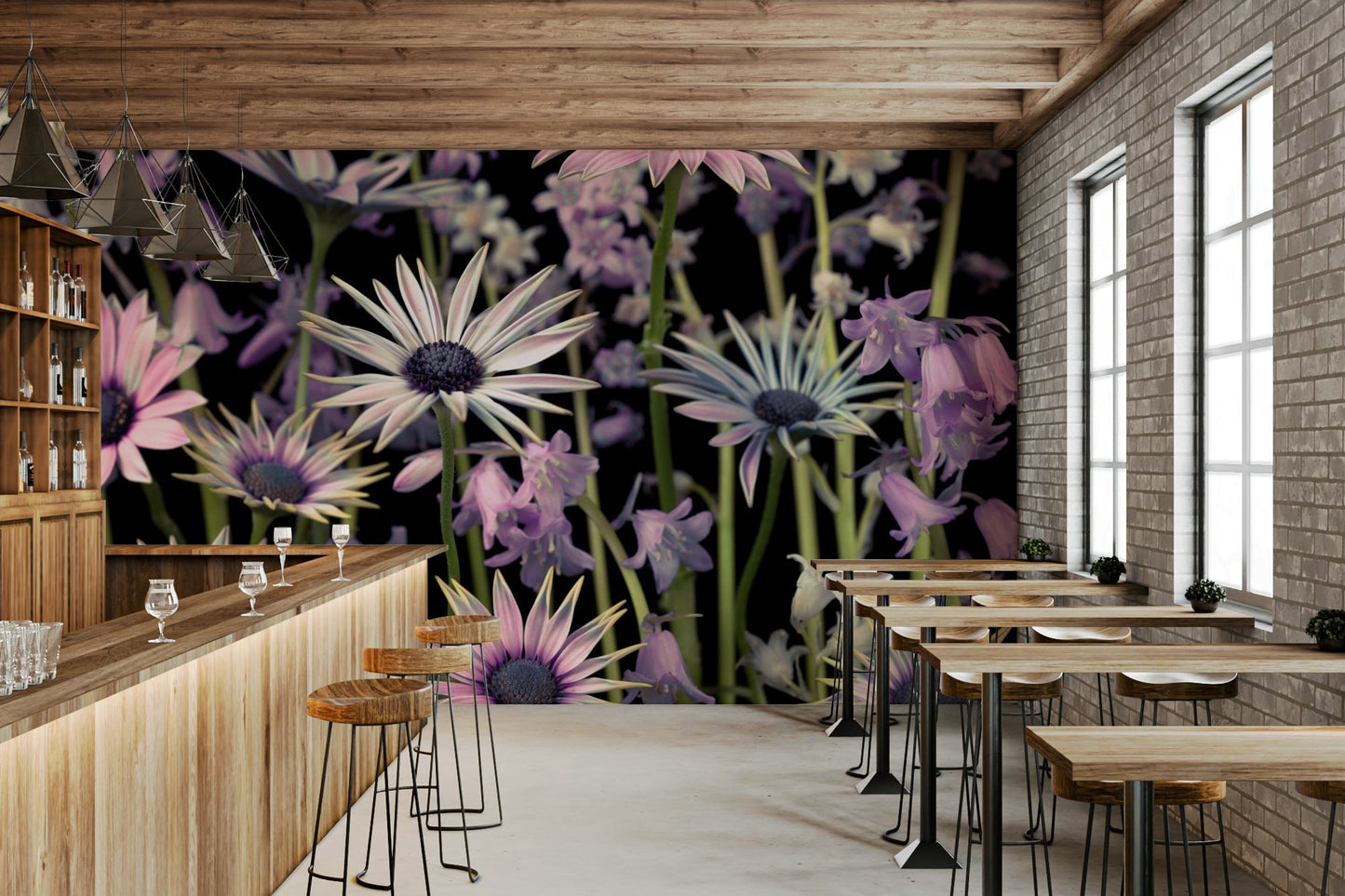 Perfect wallpaper for walls to bring a calming natural touch