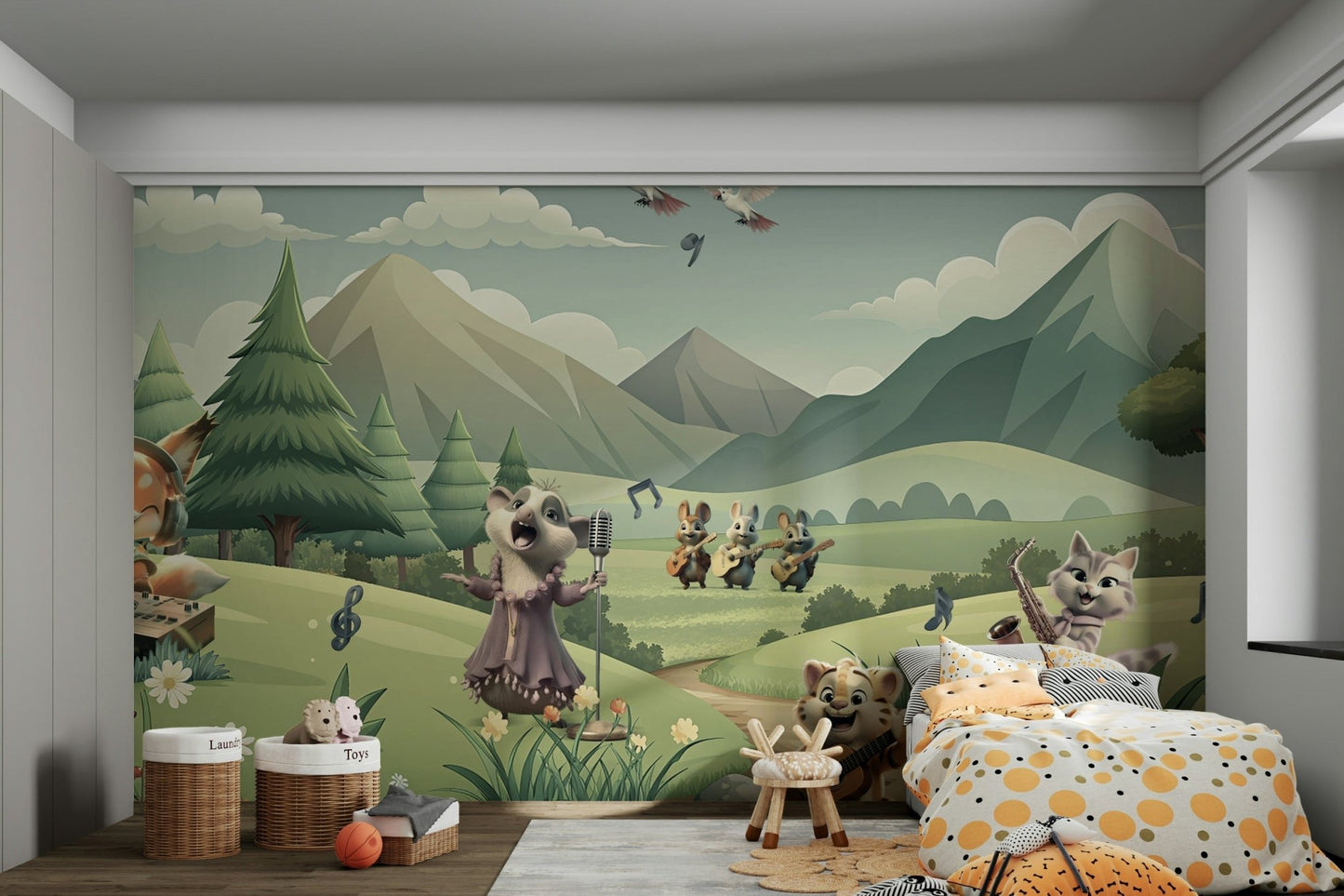 Meadow melodies animal orchestra, detailed view

