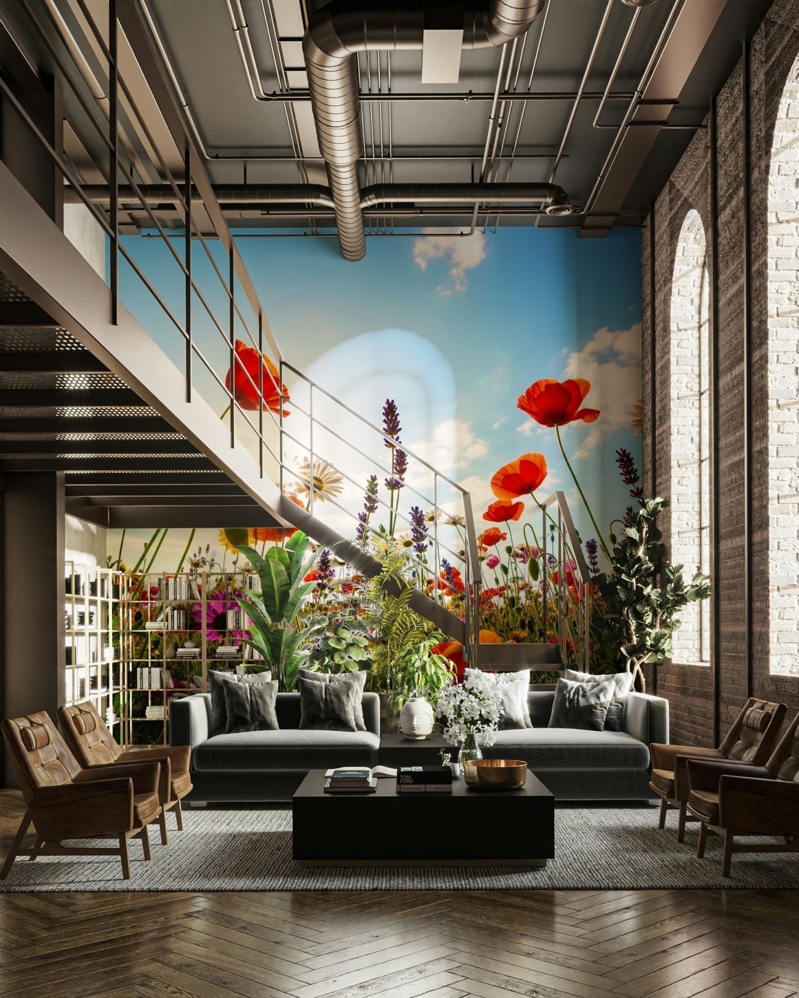 The lines are soft, not sharp.
