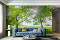 The design feels graceful and peaceful.

