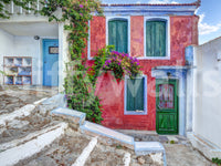 A high-quality serene coastal wall mural for walls.

