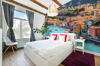 Mediterranean Bay Wallpaper for Bedroom GD178

