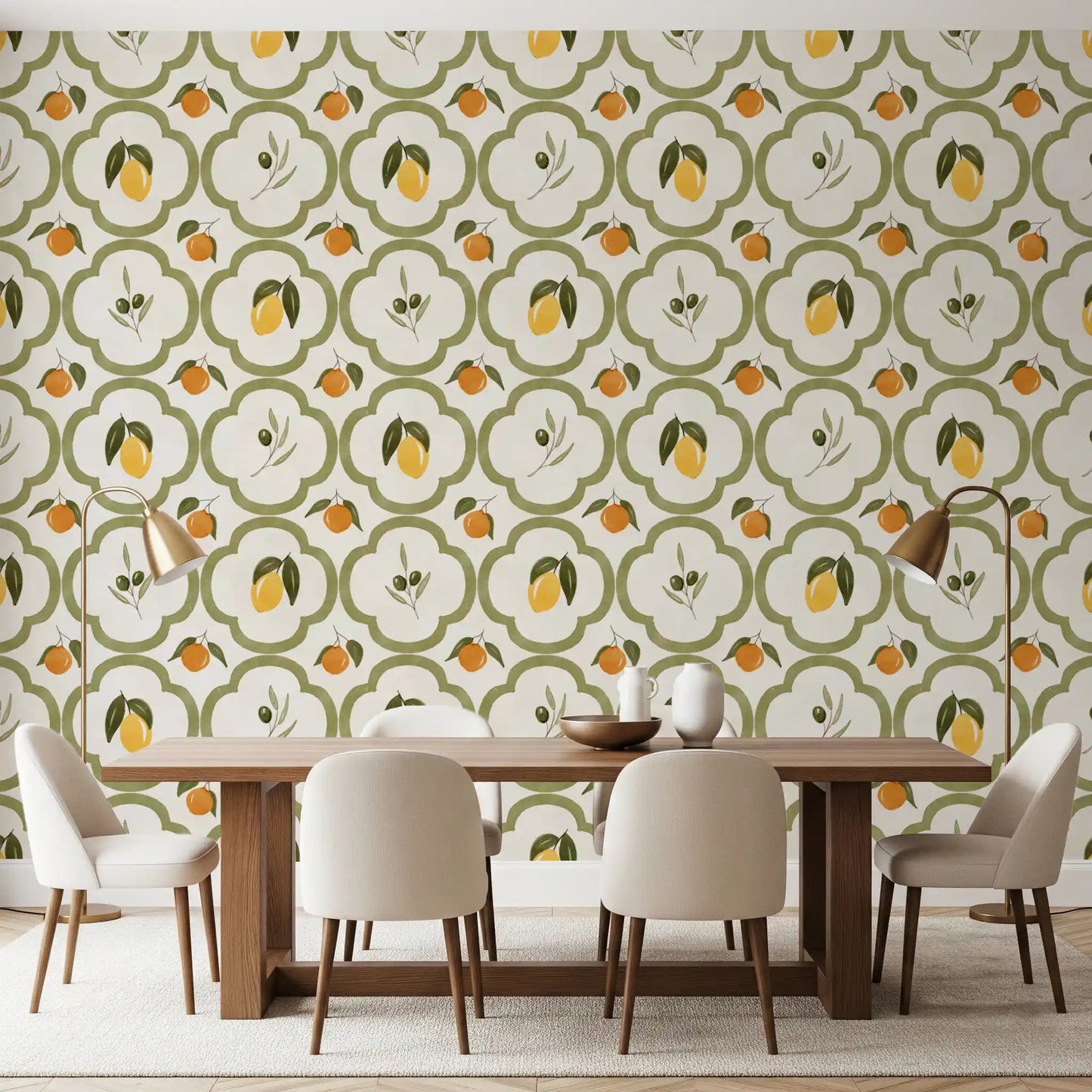 Mediterranean Harvest Decor Wallpaper⁠GD9138