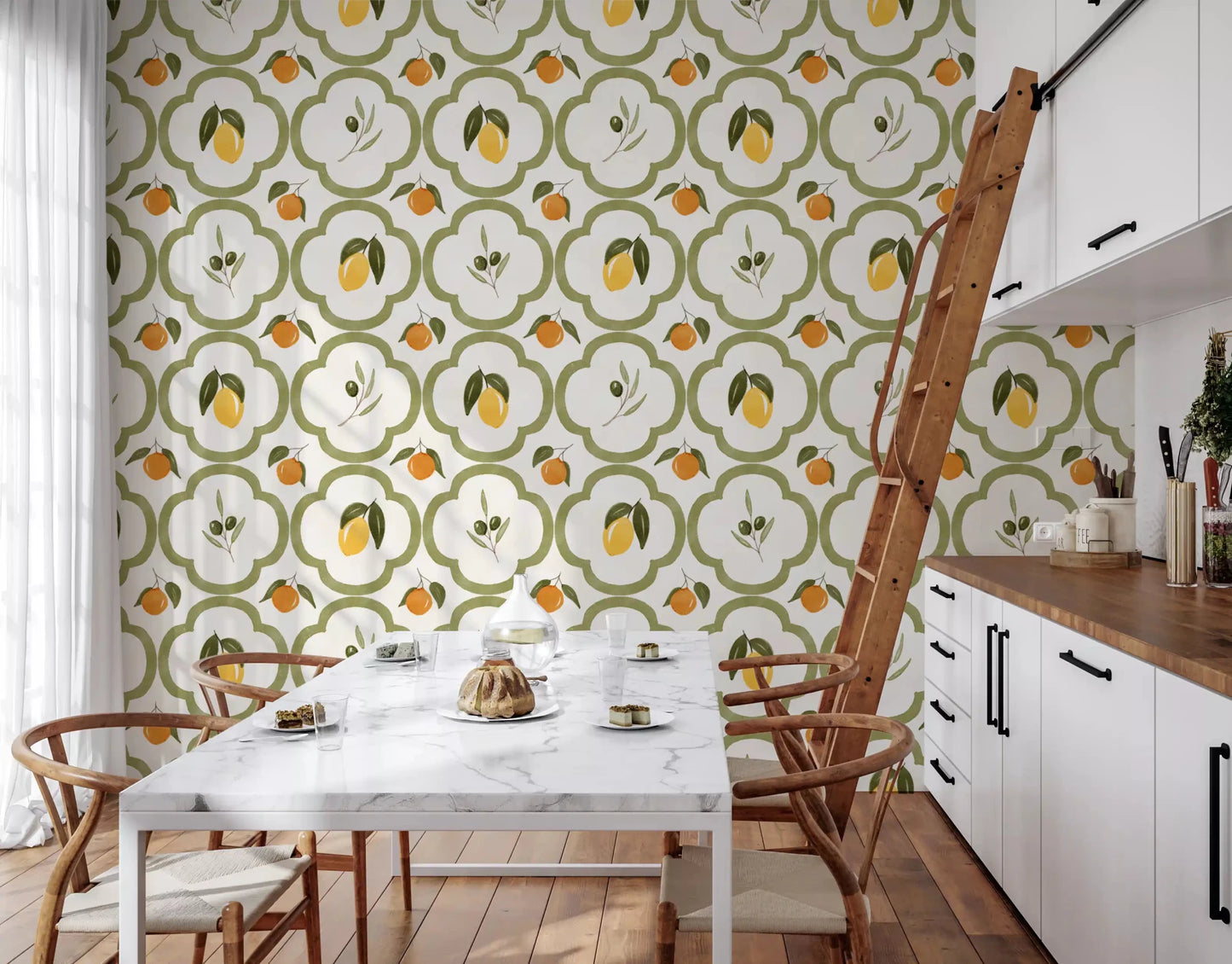 Mediterranean Harvest Decor Wallpaper⁠GD9138