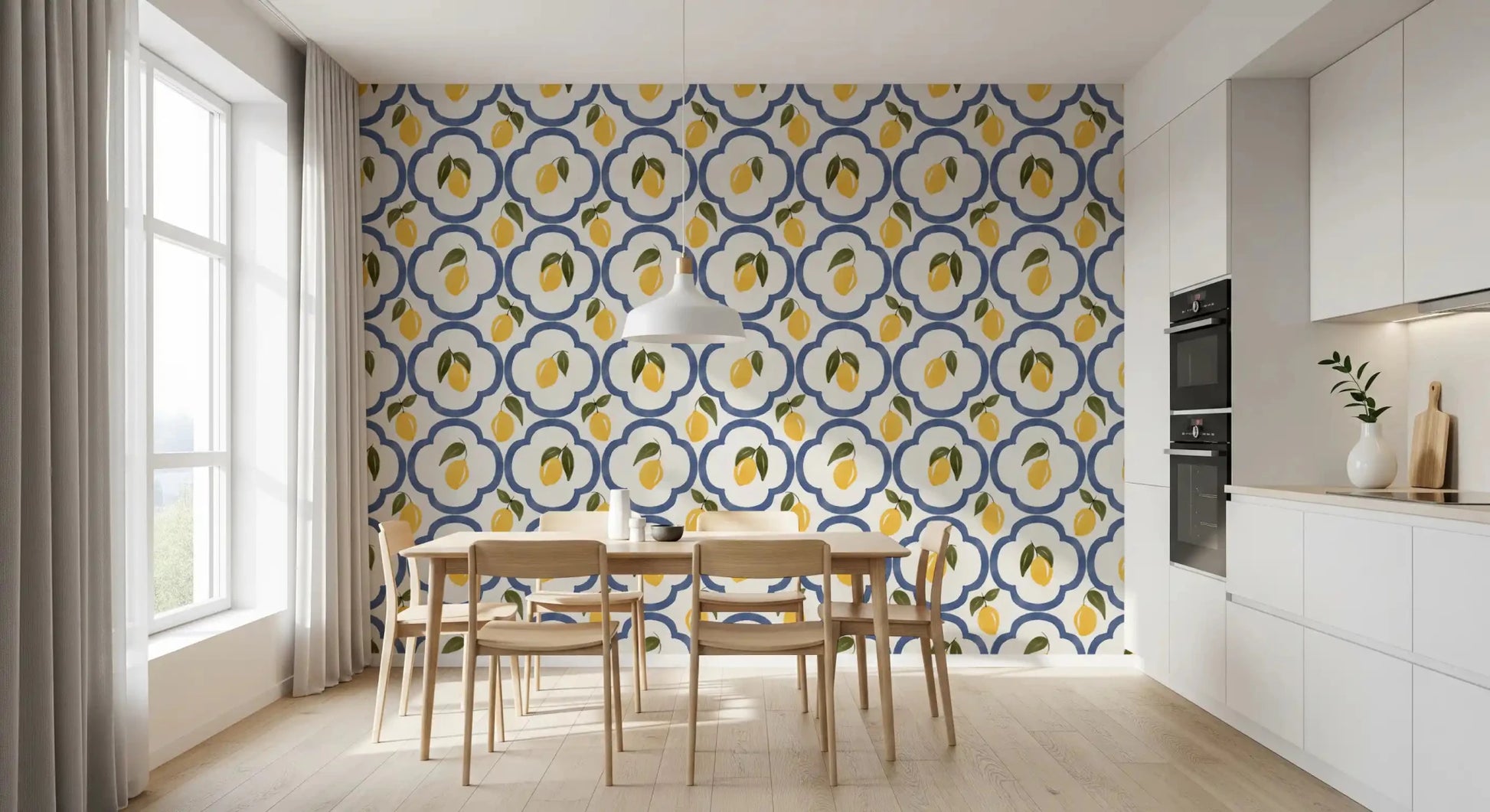 Mediterranean Leomons Decor Wallpaper⁠GD9141