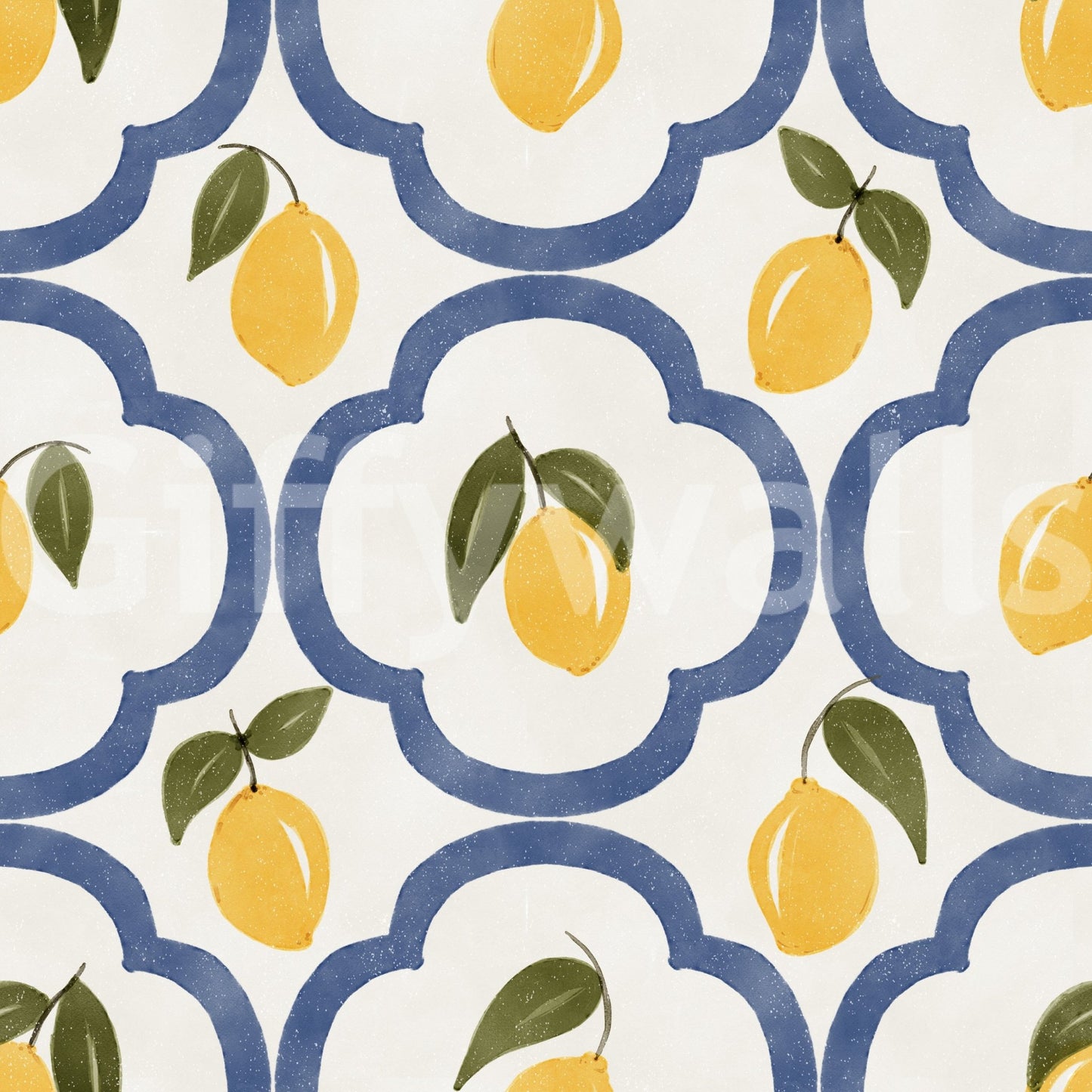 Mediterranean Leomons Decor Wallpaper⁠GD9141