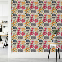 Durable and easy to install kitchen wallpaper

