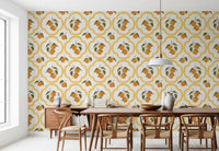 Mediterranean Oranges Decor Wallpaper⁠GD9139