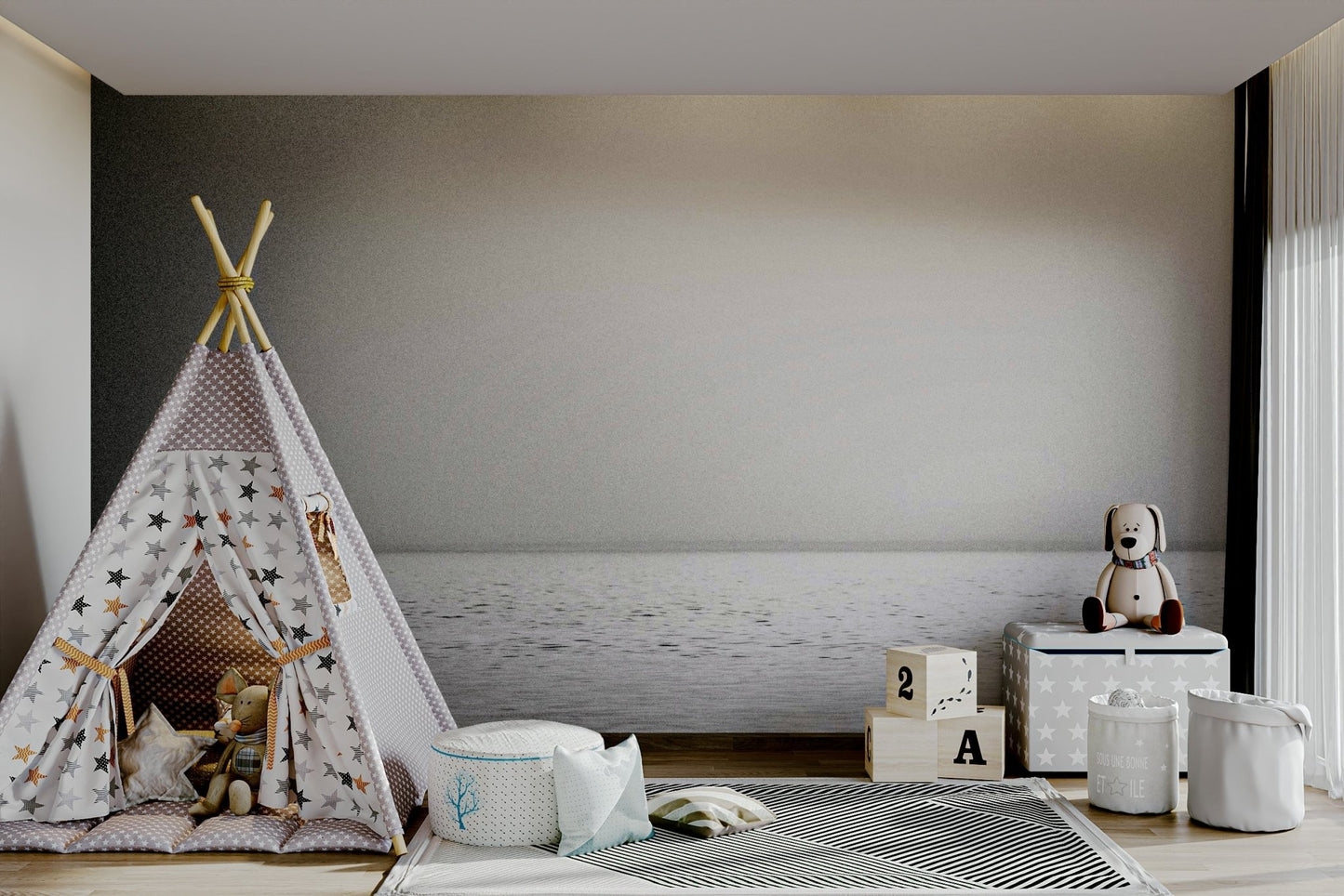 Mediterranean sunset I Wall Mural