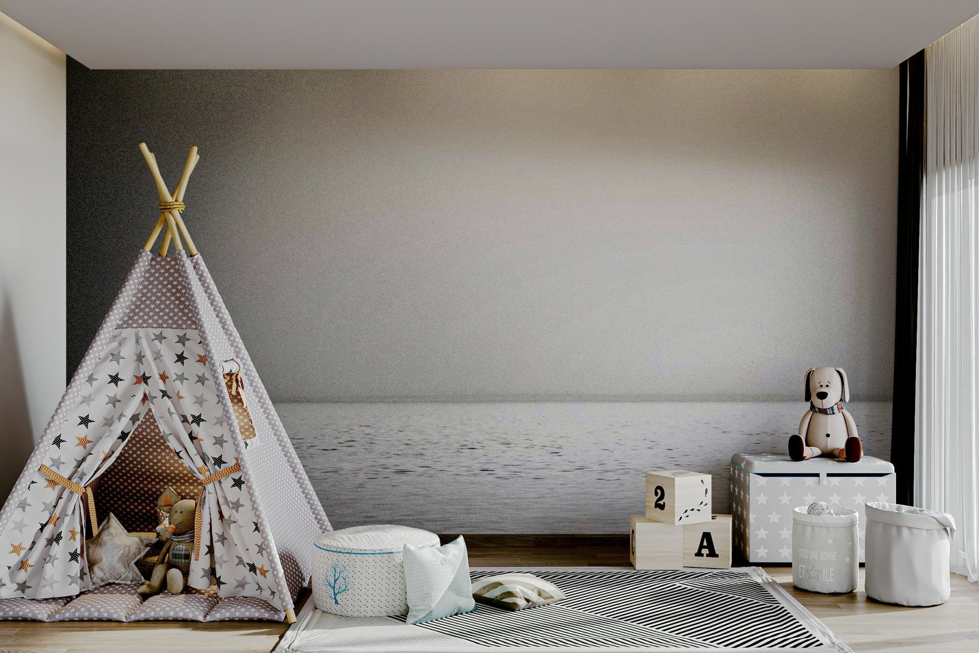 Mediterranean sunset I Wall Mural