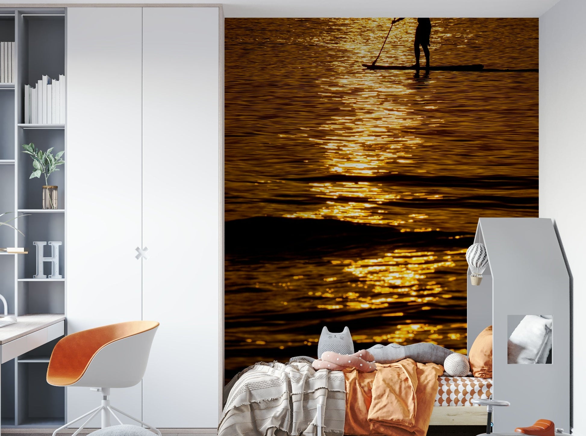 Mediterranean sunset II Wall Mural
