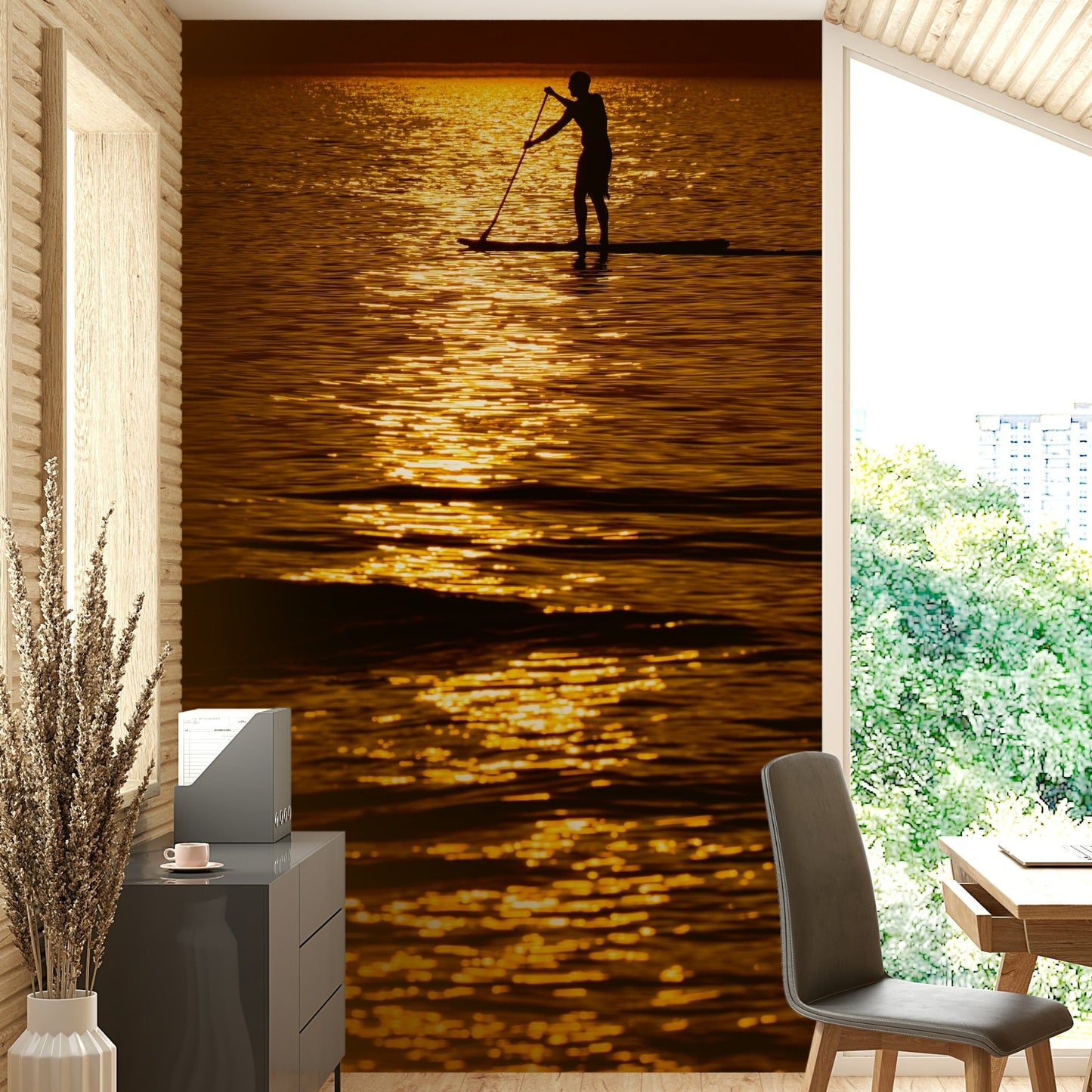 Mediterranean sunset II Wall Mural