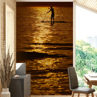 Mediterranean sunset II Wall Mural
