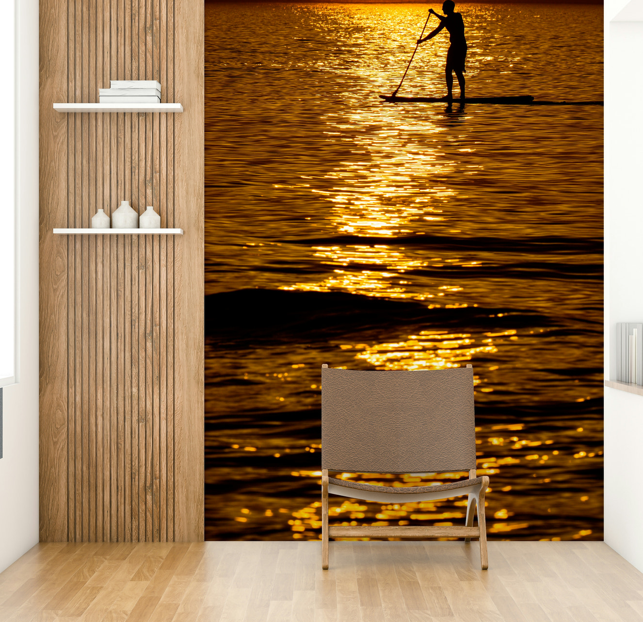 Mediterranean sunset II Wall Mural