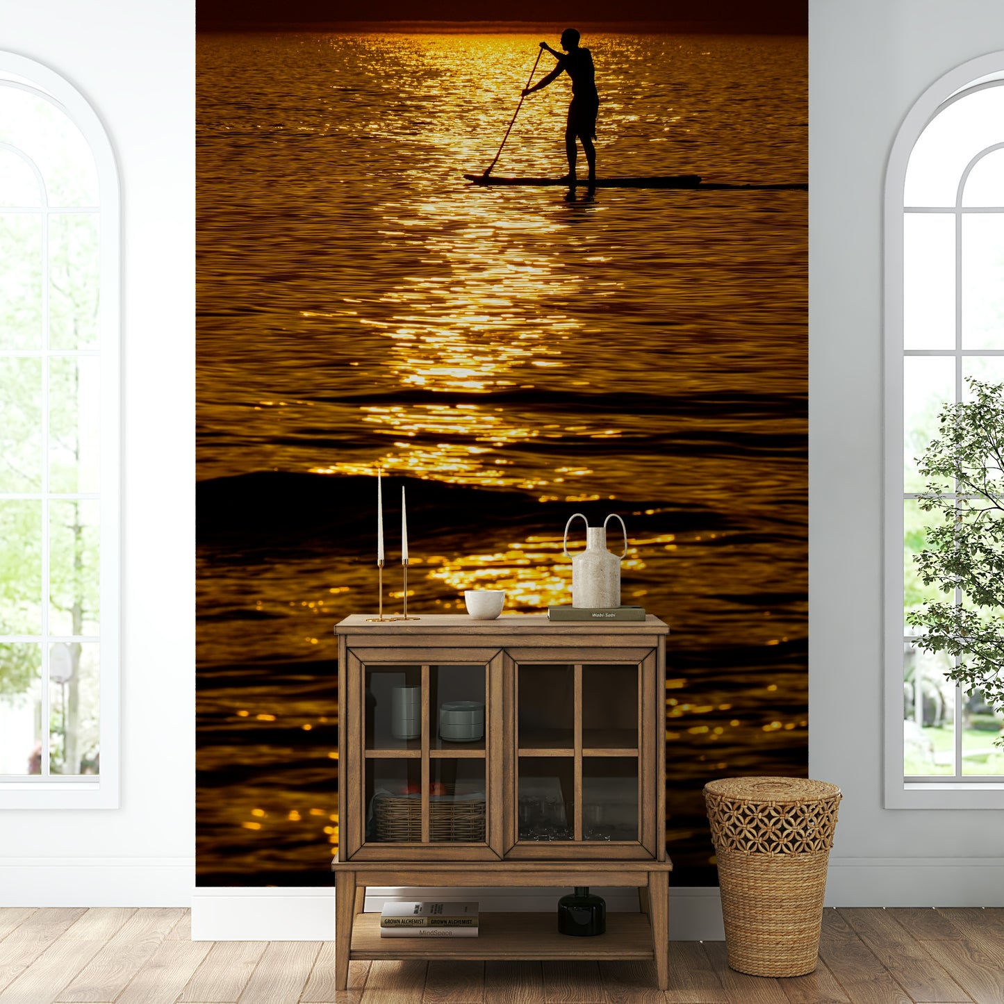 Mediterranean sunset II Wall Mural