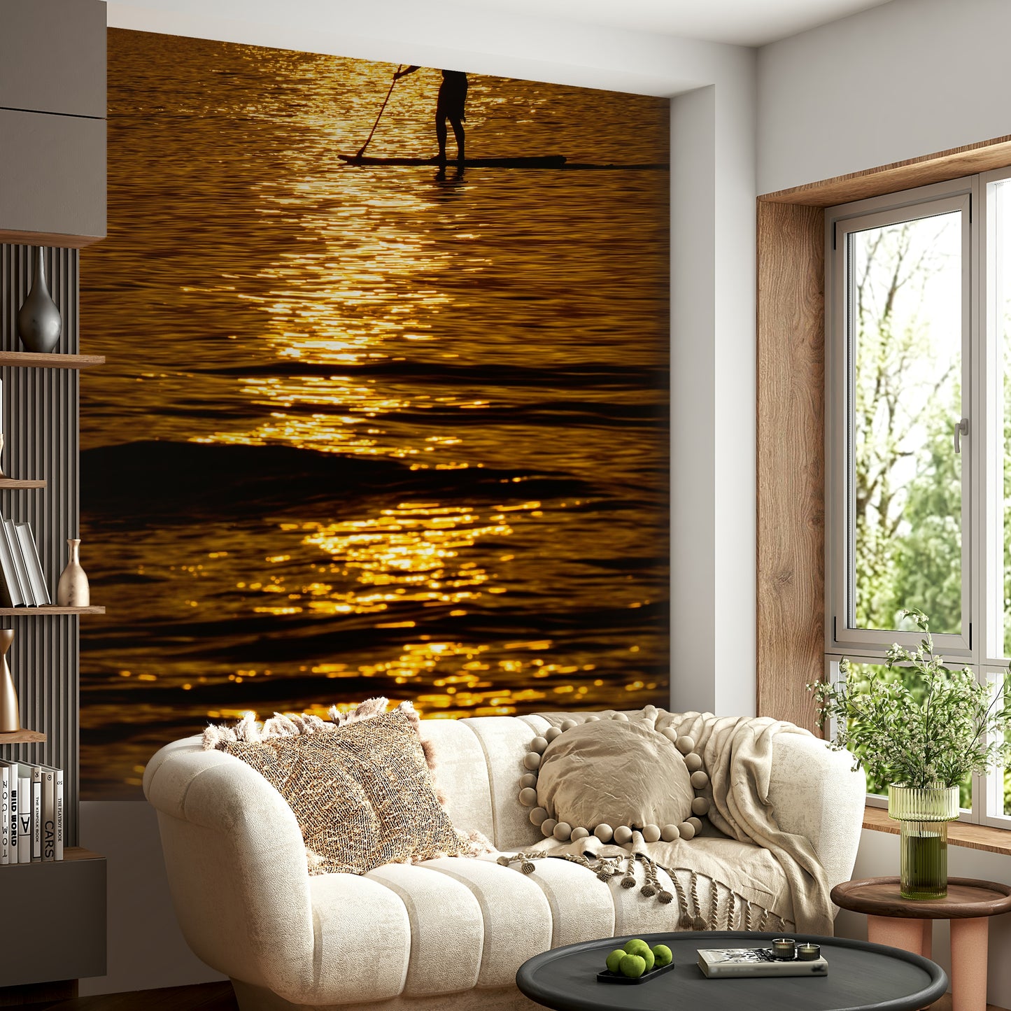 Mediterranean sunset II Wall Mural