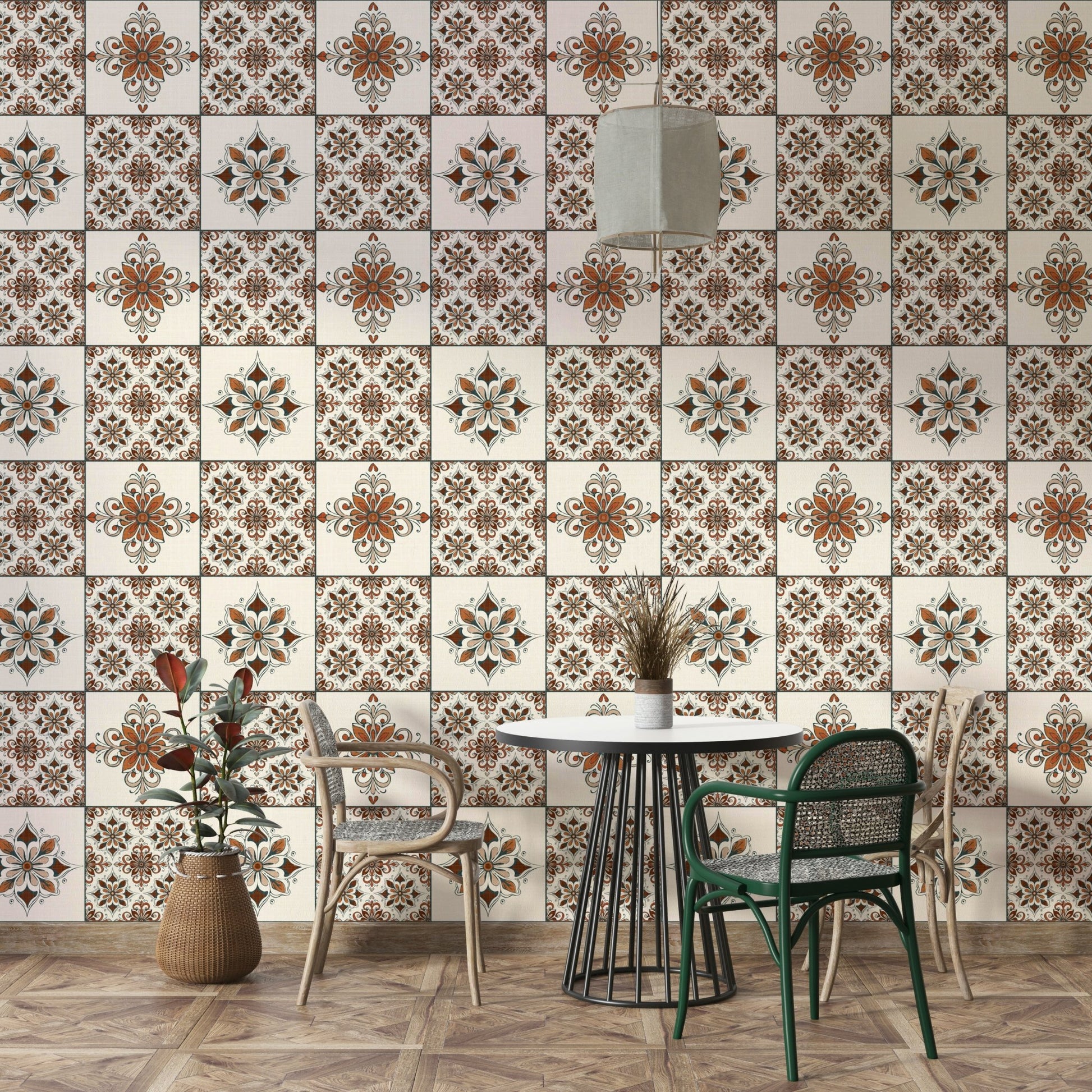 Easy install rustic wallpaper

