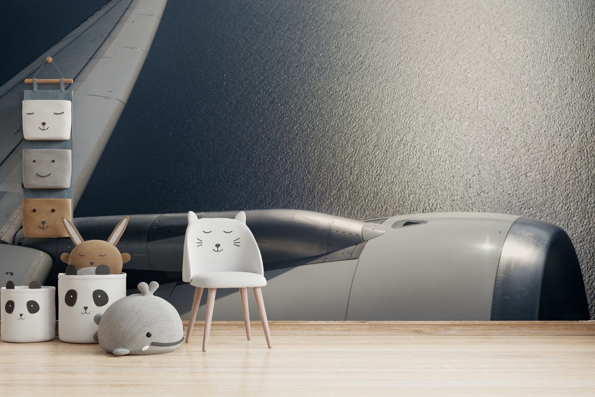 A serene coastal view wall mural for your decor.

