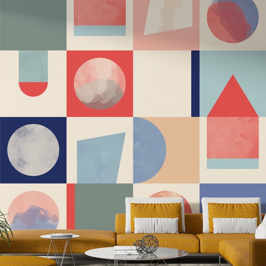 Unique mural wallpaper for room

