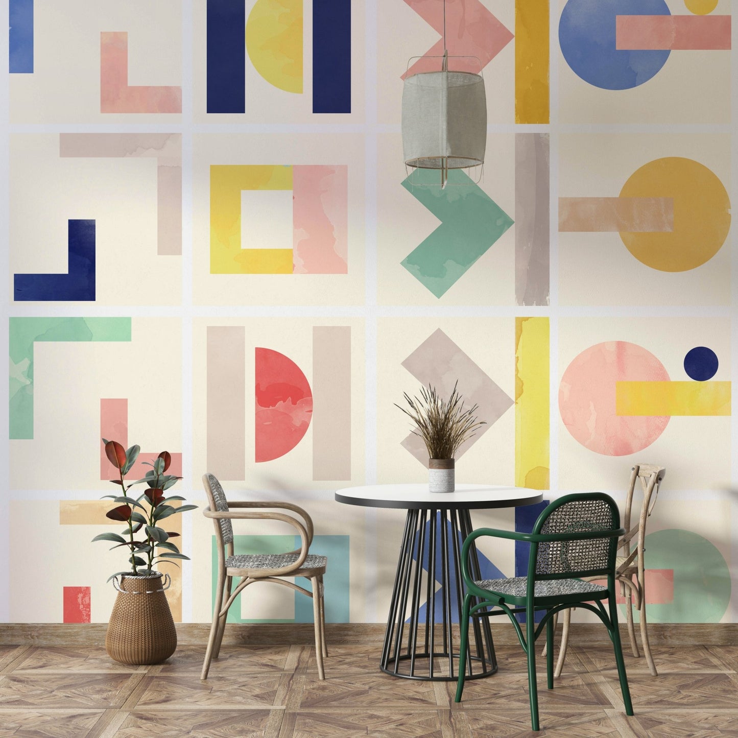 Graphic wall mural Meraviglia 03

