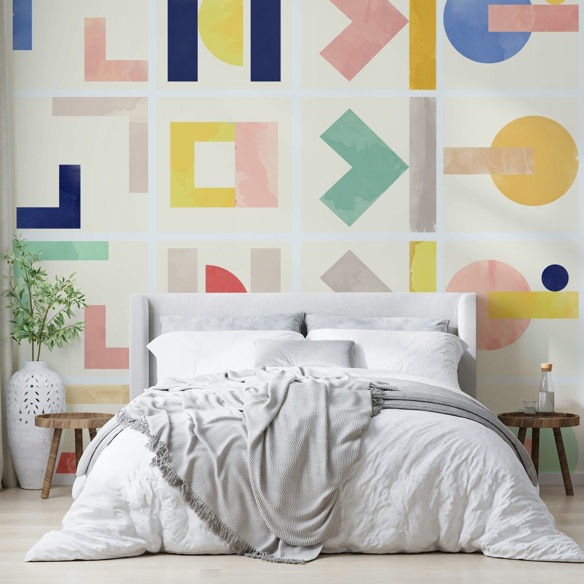 Modern shapes Meraviglia wallpaper

