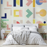 Modern shapes Meraviglia wallpaper

