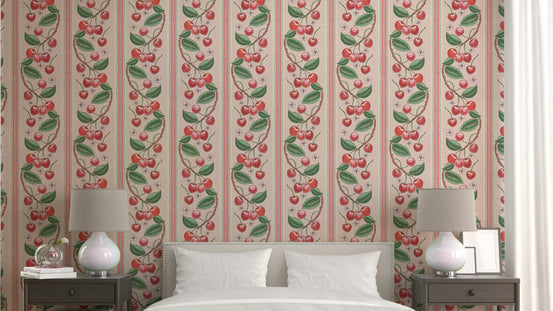 Durable and easy to install striped wallpaper GD510

