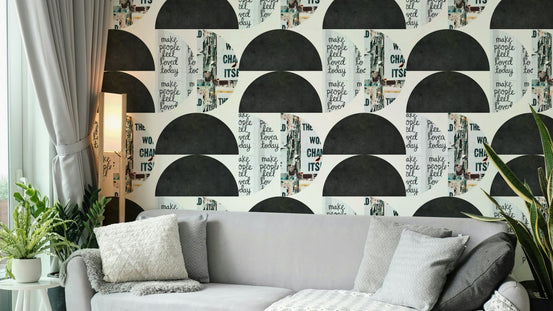 Striking Mescolanza 15 wallpaper for living room decor, GD2251
