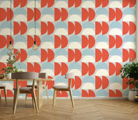 Modern abstract wallpaper for interiors

