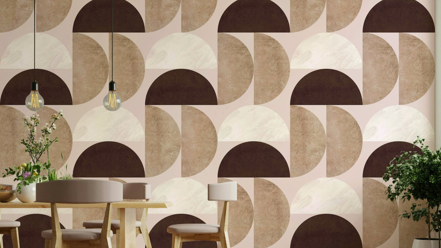 Bold and artistic Mescolanza 17 wallpaper for bedrooms

