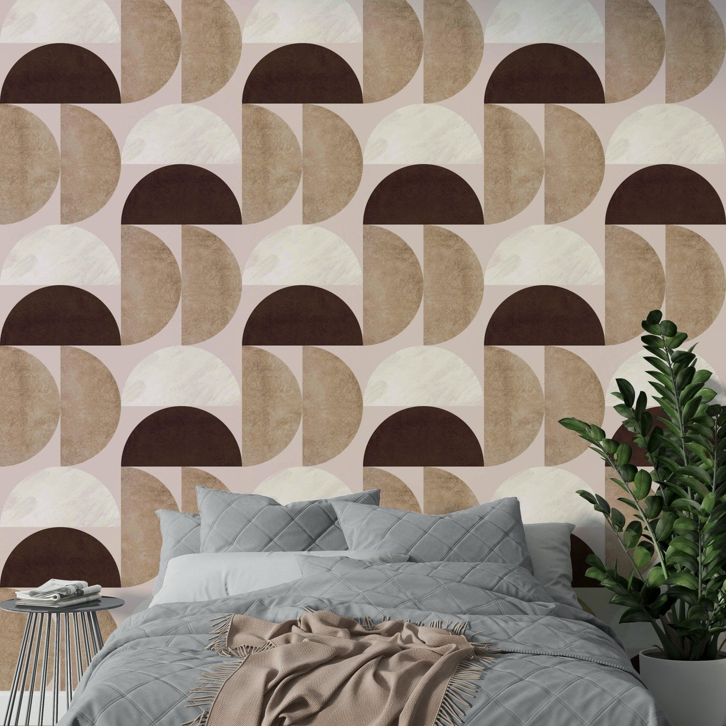 Peel-and-stick Mescolanza 17 wallpaper for modern rooms

