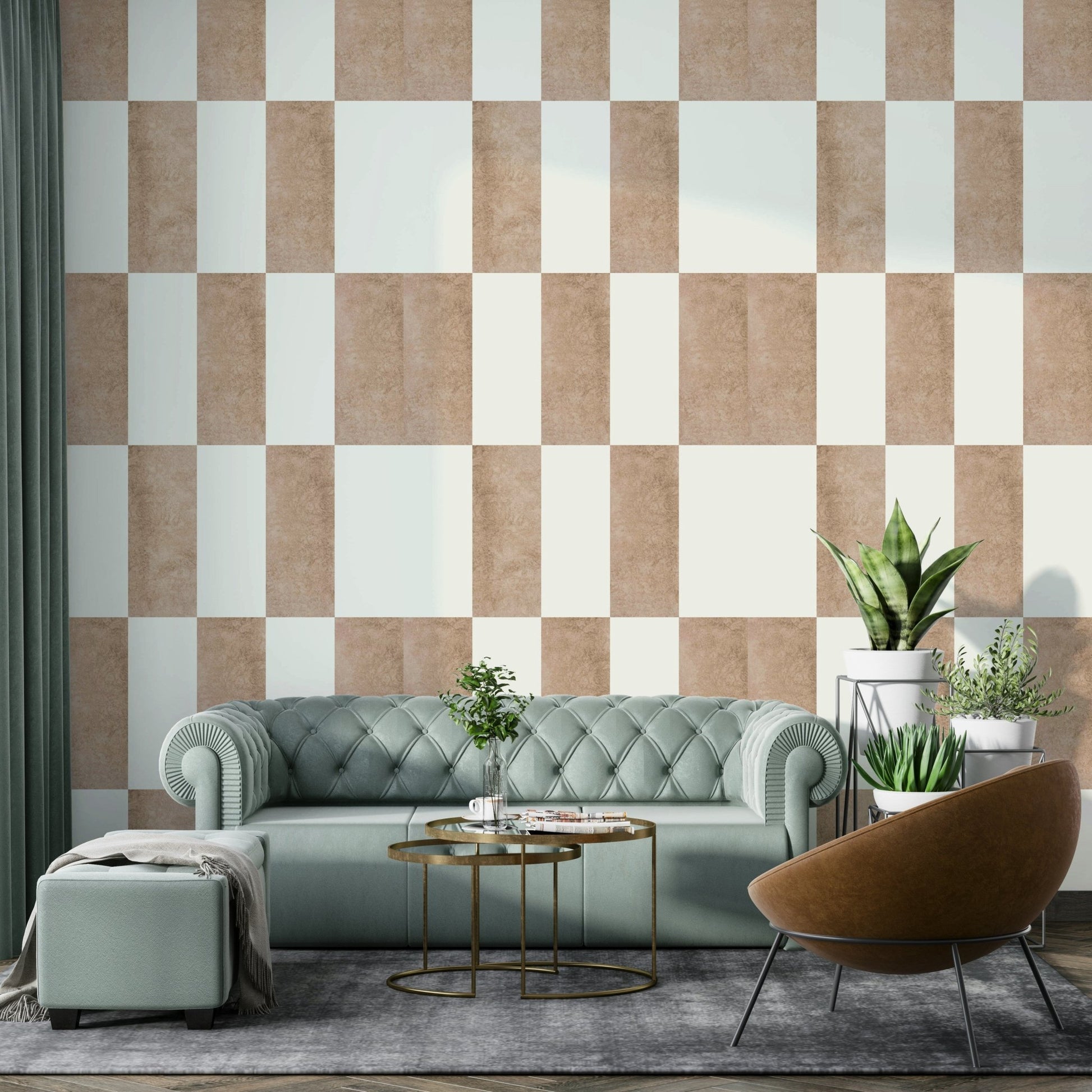 Bold and colorful Mescolanza 19 wallpaper for modern spaces

