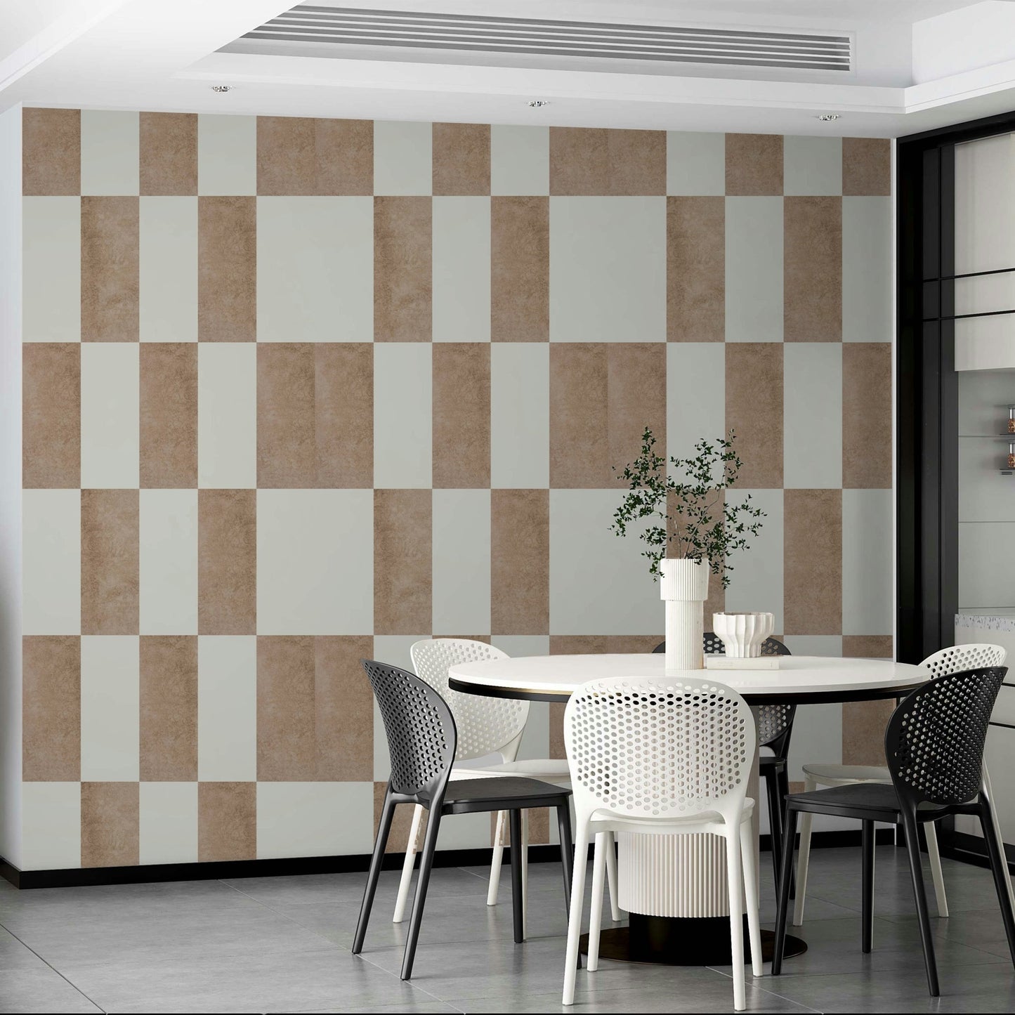 Peel-and-stick Mescolanza 19 wallpaper for easy decor

