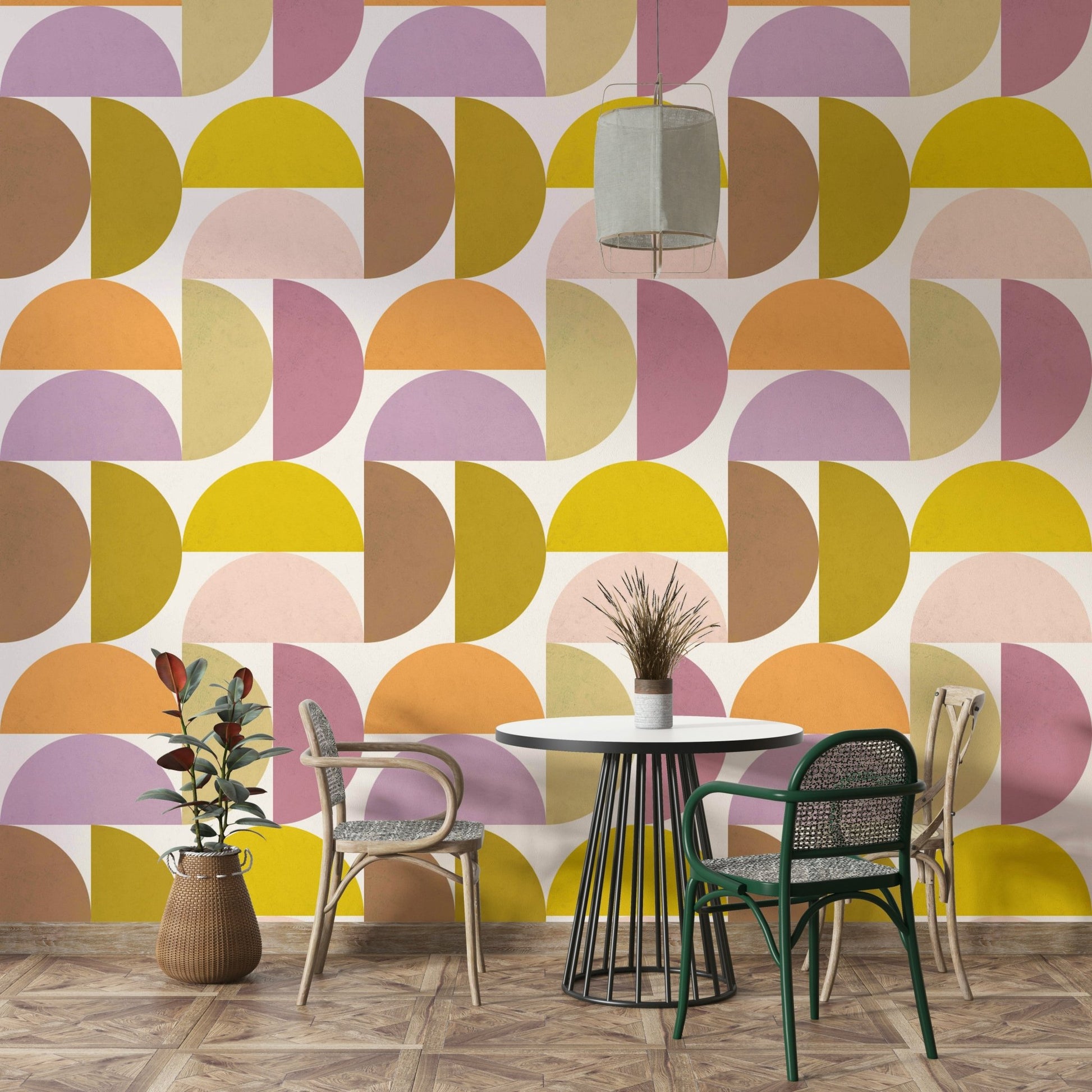Abstract pattern Mescolanza 20 wallpaper for offices

