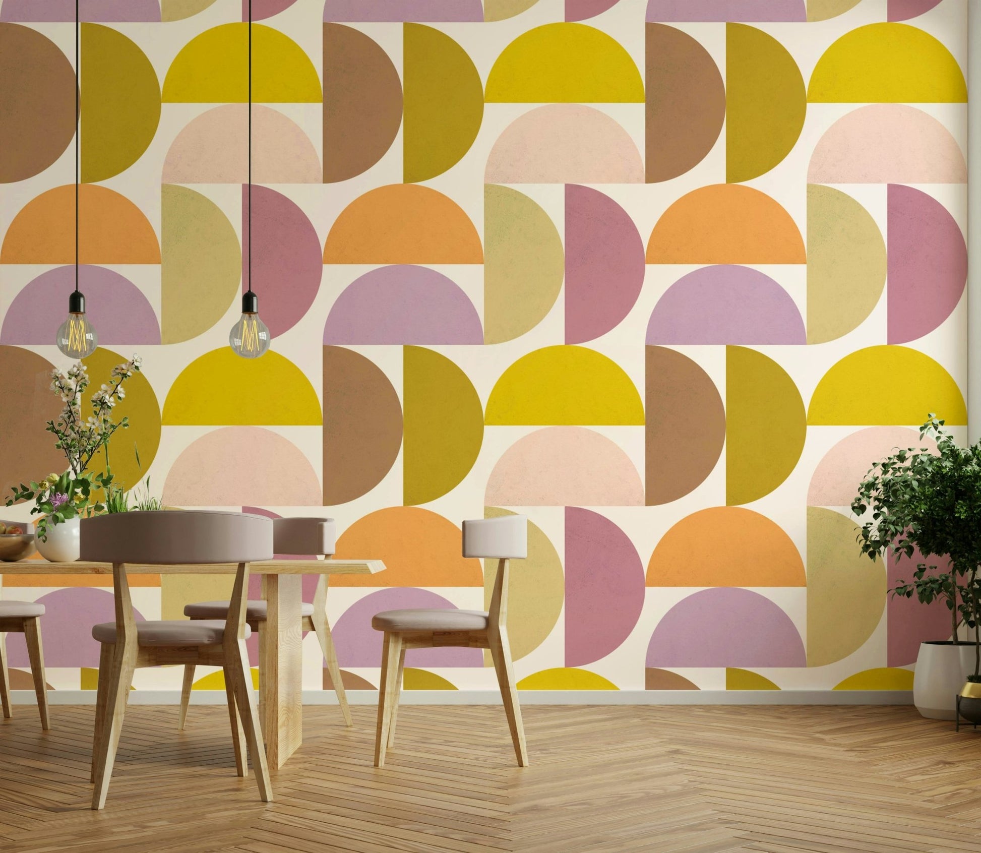Mescolanza 20 wallpaper with bold abstract patterns

