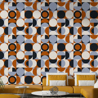 Mescolanza Wallpaper used as a creative feature wall

