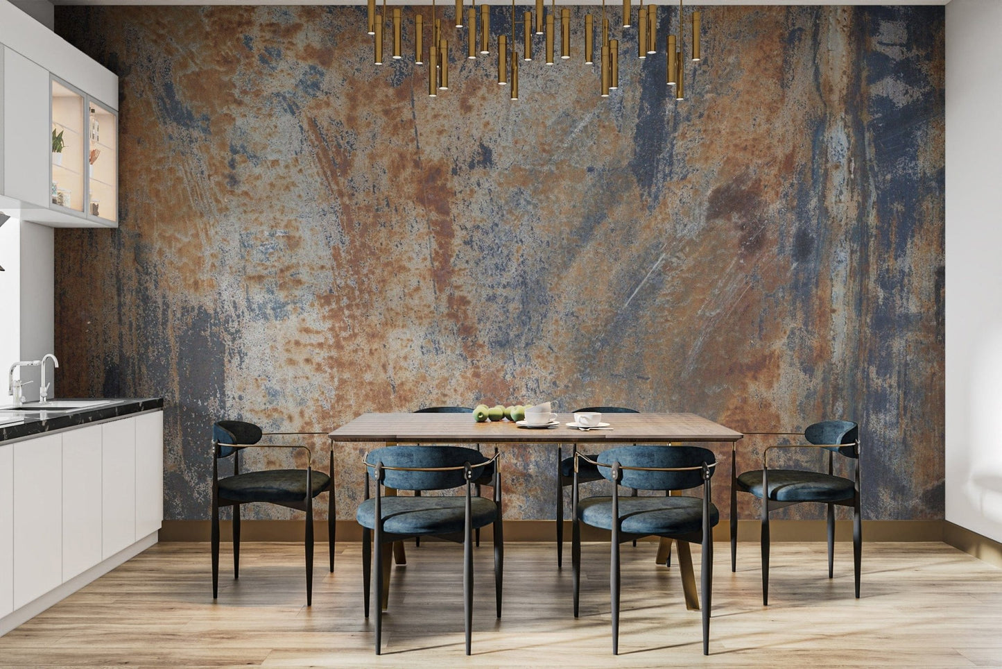 Luxurious Metallic Wallpaper for Elegant Walls Metal-03