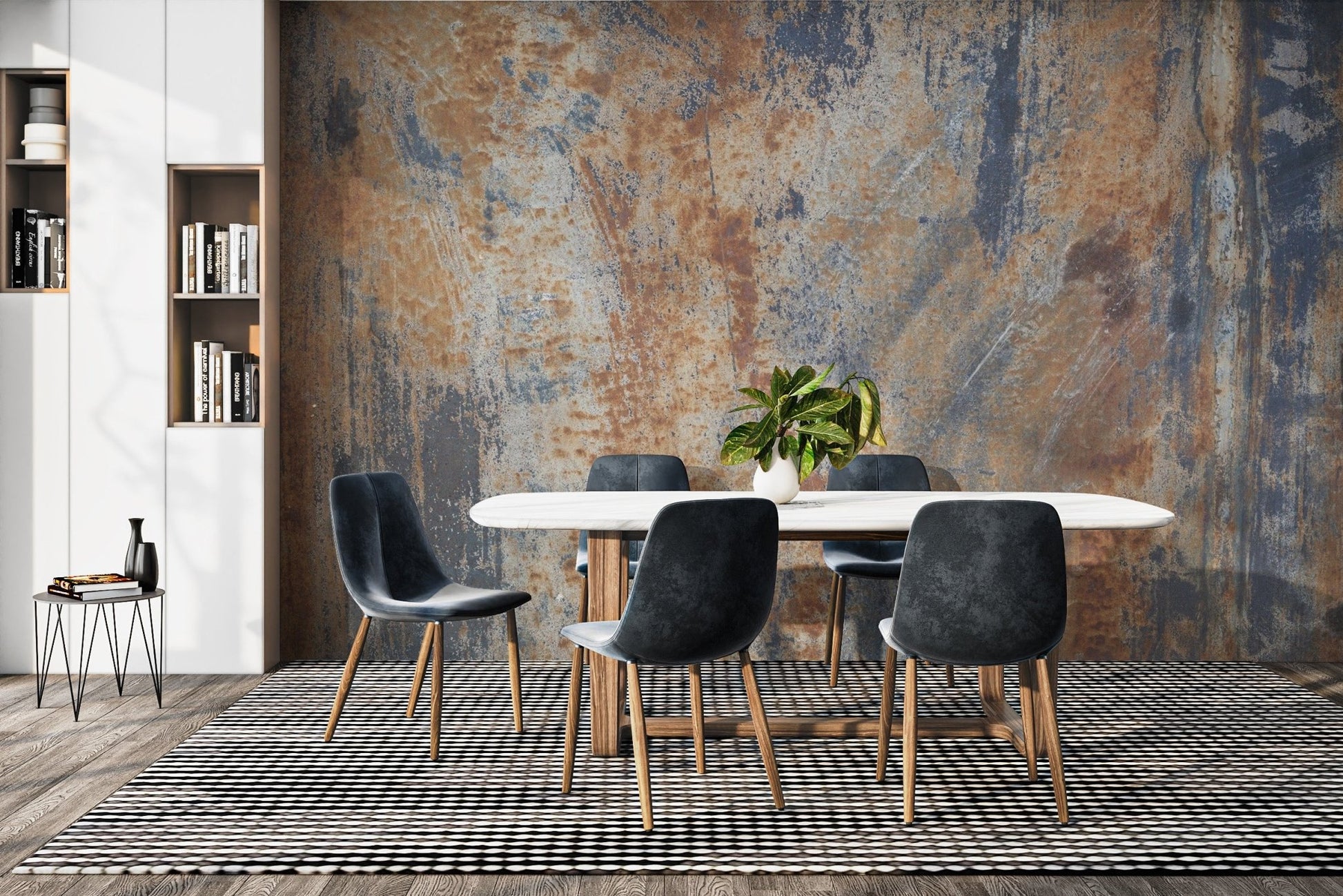 Metallic Peel and Stick Wallpaper - Giffywalls Metal-03