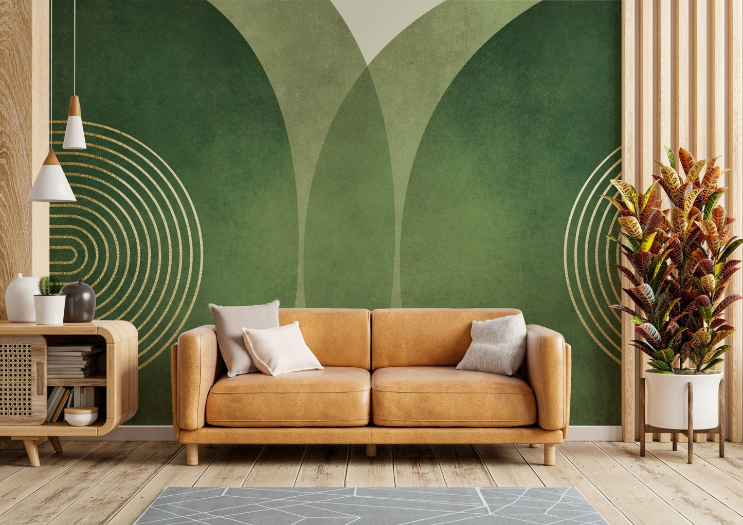 Mid Century Modern Green