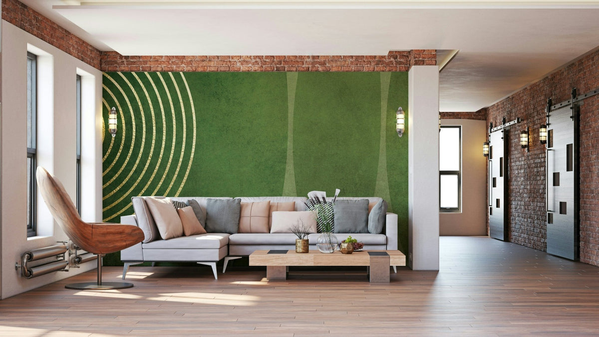 Mid Century Modern Green GD061