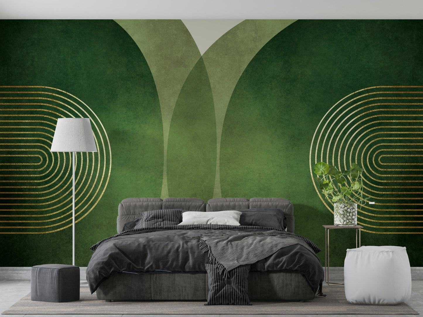 Mid Century Modern Green