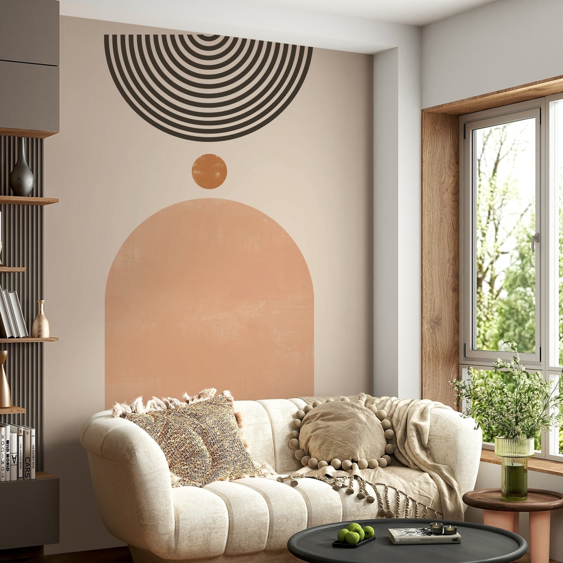 Mid-Century Modern Harmony Wall Mural