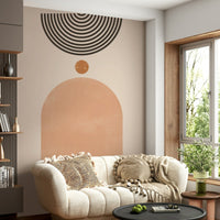 Mid-Century Modern Harmony Wall Mural