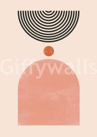 Mid-Century Modern Harmony Wall Mural