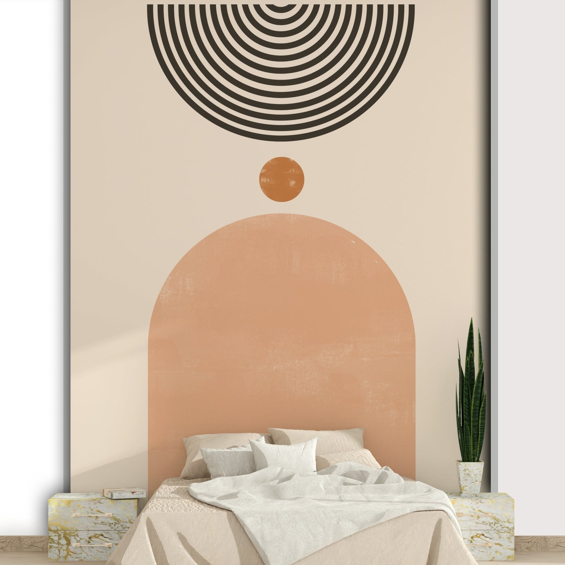 Mid-Century Modern Harmony Wall Mural