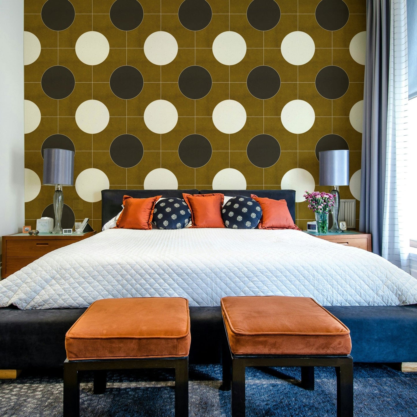 Mid-Century Modern Minimalism Wallpaper⁠